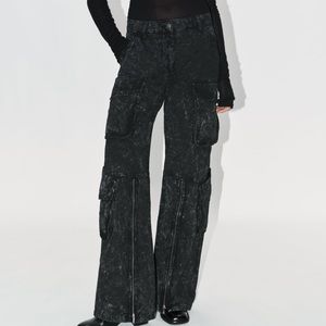 Zara limited edition cargo jeans